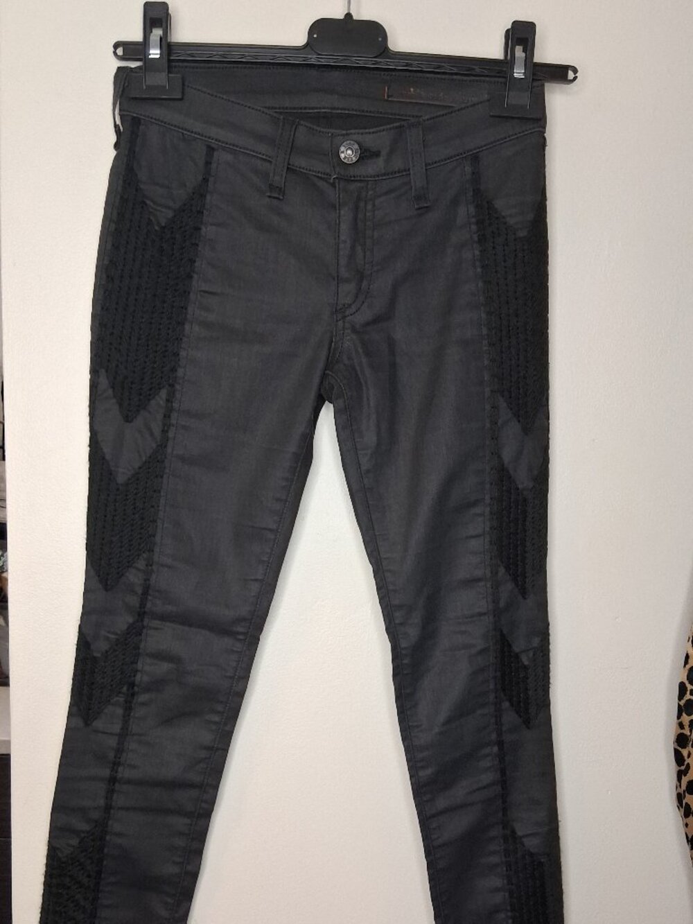 Rag & Bone Black RAJA Skinny Jeans Size 24